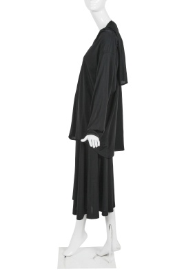 A Comme des Gar&ccedil;ons black polyester ensemble, circa 1986 - 5