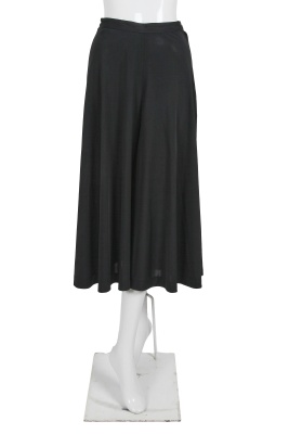 A Comme des Gar&ccedil;ons black polyester ensemble, circa 1986 - 9