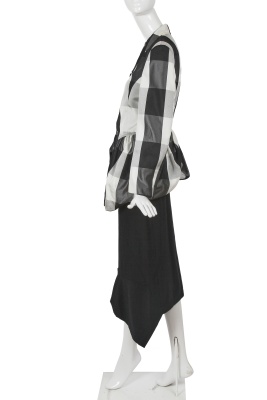 A Comme des Gar&ccedil;ons black and grey ensemble, 'Bonding' collection, Autumn-Winter 1986-87 - 3