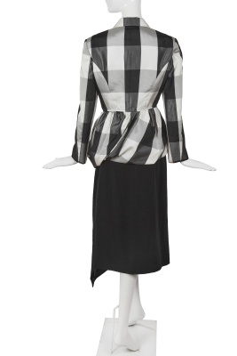 A Comme des Gar&ccedil;ons black and grey ensemble, 'Bonding' collection, Autumn-Winter 1986-87 - 5