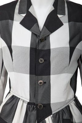 A Comme des Gar&ccedil;ons black and grey ensemble, 'Bonding' collection, Autumn-Winter 1986-87 - 6