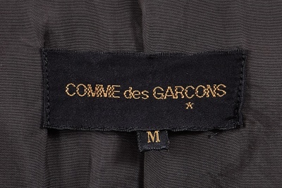 A Comme des Gar&ccedil;ons black and grey ensemble, 'Bonding' collection, Autumn-Winter 1986-87 - 12