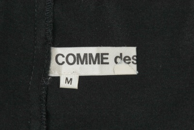 A Comme des Gar&ccedil;ons black wool and silk ensemble, 'Bonding' collection, Autumn-Winter 1986-87 - 10