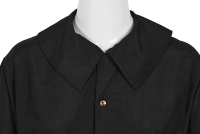 A Comme des Gar&ccedil;ons black wool and silk ensemble, 'Bonding' collection, Autumn-Winter 1986-87 - 10