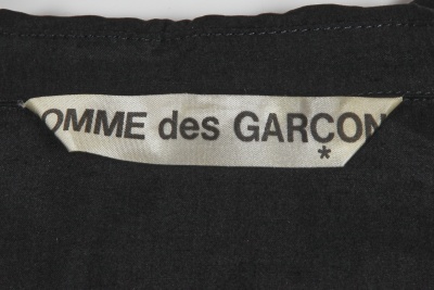 A Comme des Gar&ccedil;ons black wool and silk ensemble, 'Bonding' collection, Autumn-Winter 1986-87 - 13
