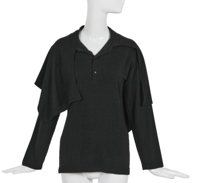 A Comme des Gar&ccedil;ons blue wool skirt, 'Bonding' collection, Autumn-Winter 1986-87 - 7