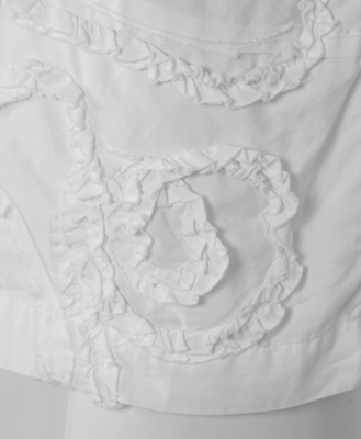 A Comme des Gar&ccedil;ons white cotton t-shirt, probably 'Young Chic, No Shoulder' collection, Spring-Summer 1987 - 5