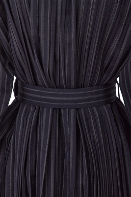 A Comme des Gar&ccedil;ons navy pinstriped wool suit, 'White Shirt + Pants, Khaki, Lili Marleen' collection, Autumn-Winter 1987-88 - 7