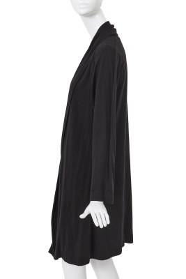 A Comme des Gar&ccedil;ons black cotton jersey 'frontless' dress, 'Frontless, Lam&eacute;, Sequins' collection, Spring-Summer 1988 - 2