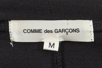 A Comme des Gar&ccedil;ons black cotton jersey 'frontless' dress, 'Frontless, Lam&eacute;, Sequins' collection, Spring-Summer 1988 - 7