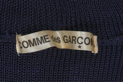 A Comme des Gar&ccedil;ons blue and pink polyester skirt, 'Frontless, Lam&eacute;, Sequins' collection, Spring-Summer 1988 - 7