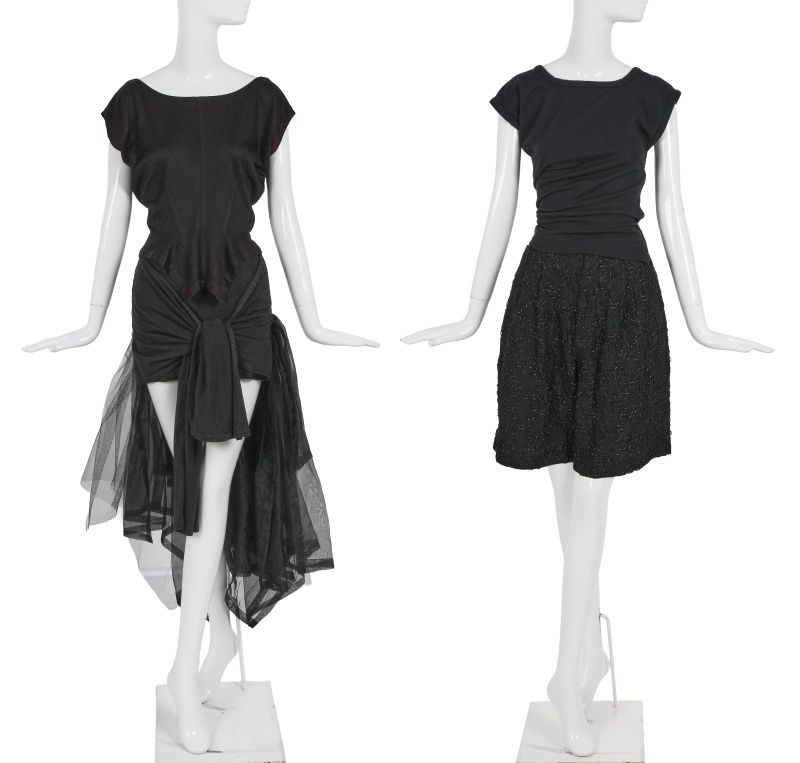 A group of Comme des Gar&ccedil;ons separates, circa 1988