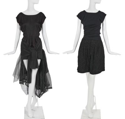 A group of Comme des Gar&ccedil;ons separates, circa 1988