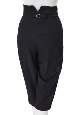 A Comme des Gar&ccedil;ons black and red wool ensemble, 'Red is Black' collection, Autumn-Winter 1988-89 - 11