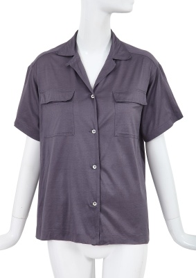 A Comme des Gar&ccedil;ons grey cotton blouse, 1970s