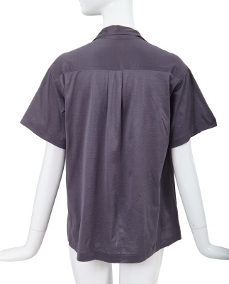 A Comme des Gar&ccedil;ons grey cotton blouse, 1970s - 3