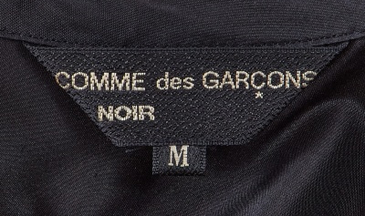 A Comme des Gar&ccedil;ons black silk evening dress, 'Red is Black' collection, Autumn-Winter 1988-89 - 6
