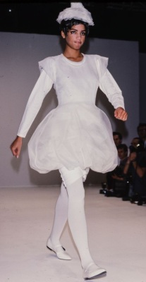 A Comme des Gar&ccedil;ons black dress, 'Movement' collection, Spring-Summer 1989 - 2