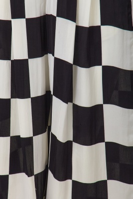 A Comme des Gar&ccedil;ons black and white checked ensemble, 'Movement' collection, Spring-Summer 1989 - 8