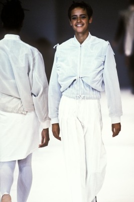 A Comme des Gar&ccedil;ons black ensemble, 'Modern Sweetness' collection, Autumn-Winter 1990-91 - 5