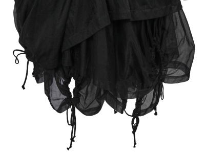 A Comme des Gar&ccedil;ons black ensemble, 'Modern Sweetness' collection, Autumn-Winter 1990-91 - 10