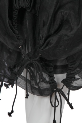 A Comme des Gar&ccedil;ons black ensemble, 'Modern Sweetness' collection, Autumn-Winter 1990-91 - 11