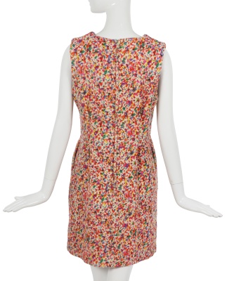 A Comme des Gar&ccedil;ons multicoloured splatter print wool dress and jacket, 'Chic Punk' collection, Autumn-Winter 1991-92 - 5
