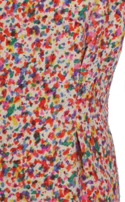 A Comme des Gar&ccedil;ons multicoloured splatter print wool dress and jacket, 'Chic Punk' collection, Autumn-Winter 1991-92 - 6