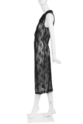 A Comme des Gar&ccedil;ons lace sleeveless tailcoat, 'Lilith' collection, Autumn-Winter 1992-93 - 3