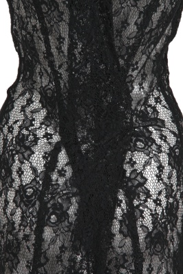 A Comme des Gar&ccedil;ons lace sleeveless tailcoat, 'Lilith' collection, Autumn-Winter 1992-93 - 9