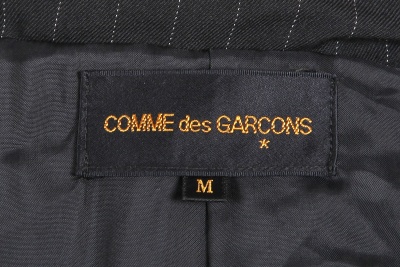 A Comme des Gar&ccedil;ons black pinstriped wool coat-dress, 'Ultrasimple' collection, Spring-Summer 1993 - 6