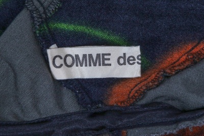 A Comme des Gar&ccedil;ons floral print wool and rayon dress, 'Synergy' collection, Autumn-Winter 1993-94 - 7