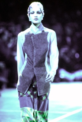 A Comme des Gar&ccedil;ons grey and brown ensemble, 'Synergy' collection, Autumn-Winter 1993-94 - 5