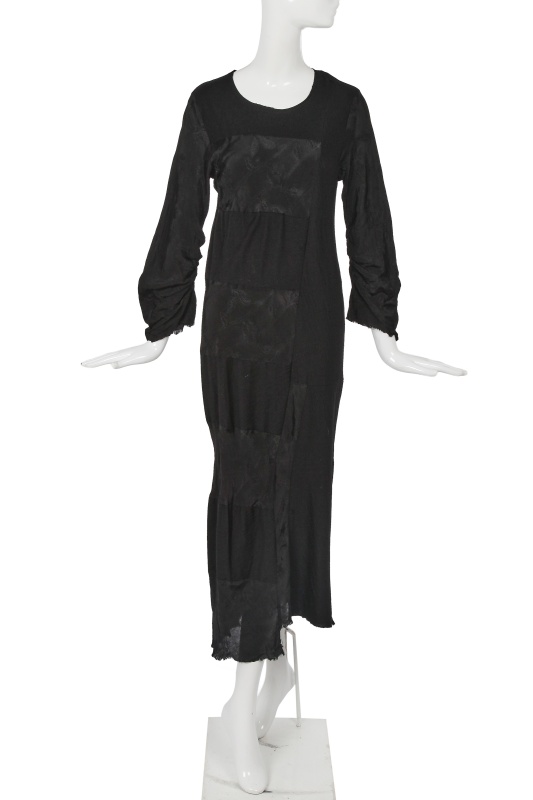 A Comme des Gar&ccedil;ons black patchwork dress, 'Synergy' collection, Autumn-Winter 1993-94