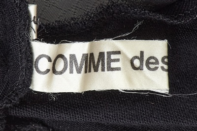 A Comme des Gar&ccedil;ons black chiffon and jersey dress, 'Synergy' collection, Autumn-Winter 1993-94 - 8