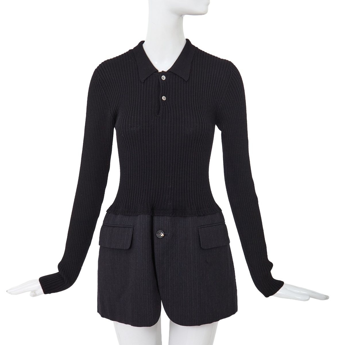 A Comme des Gar&ccedil;ons wool top/minidress, 'Synergy' collection, Autumn-Winter 1993-94