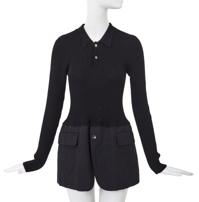 A Comme des Gar&ccedil;ons wool top/minidress, 'Synergy' collection, Autumn-Winter 1993-94