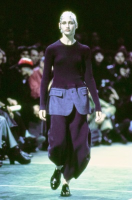 A Comme des Gar&ccedil;ons wool top/minidress, 'Synergy' collection, Autumn-Winter 1993-94 - 2
