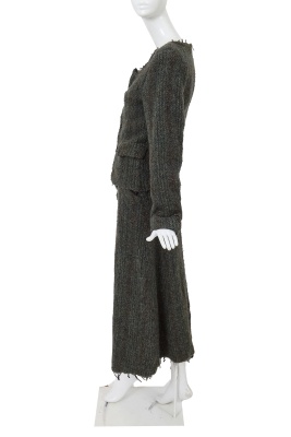 A Comme des Gar&ccedil;ons grey tweed suit, 'Metamorphosis' collection, Autumn-Winter 1994-95 - 3