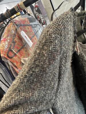A Comme des Gar&ccedil;ons grey tweed suit, 'Metamorphosis' collection, Autumn-Winter 1994-95 - 11