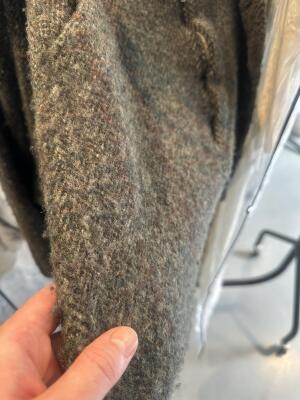A Comme des Gar&ccedil;ons grey tweed suit, 'Metamorphosis' collection, Autumn-Winter 1994-95 - 12