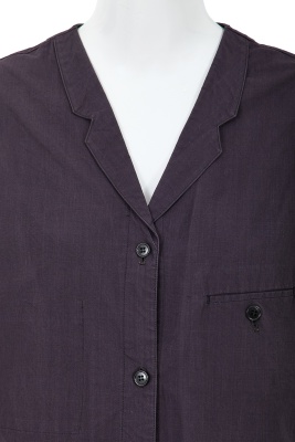 A Comme des Gar&ccedil;ons ink blue cotton waistcoat, 1970s - 5