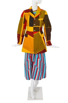 A Comme des Gar&ccedil;ons abstract ensemble, 'Kaleidoscope' collection, Spring-Summer 1996