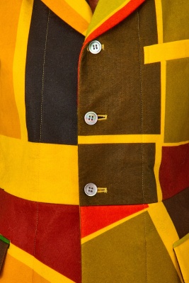 A Comme des Gar&ccedil;ons abstract ensemble, 'Kaleidoscope' collection, Spring-Summer 1996 - 5