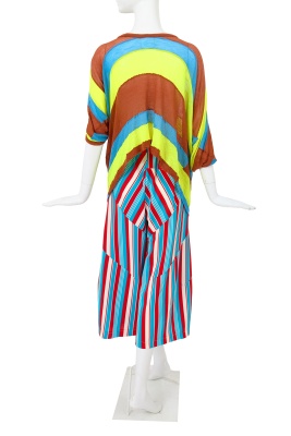 A Comme des Gar&ccedil;ons abstract ensemble, 'Kaleidoscope' collection, Spring-Summer 1996 - 9