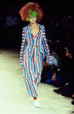 A Comme des Gar&ccedil;ons abstract ensemble, 'Kaleidoscope' collection, Spring-Summer 1996 - 10