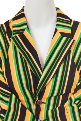 A Comme des Gar&ccedil;ons striped polyester ensemble, 'Kaleidoscope' collection, Spring-Summer 1996 - 5