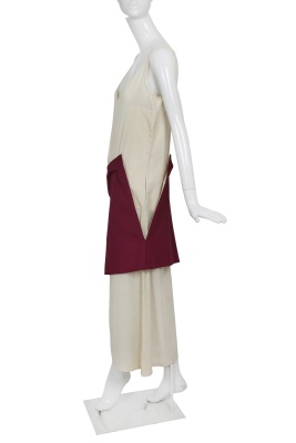 A Comme des Gar&ccedil;ons cotton, wool and velvet ensemble, 'Flowering Clothes' collection, Autumn-Winter 1996-97 - 7