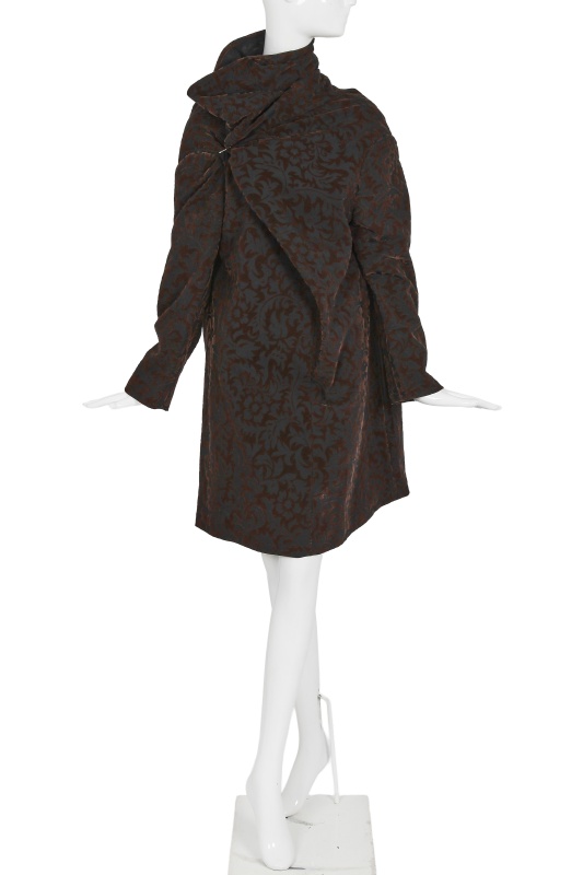 A Comme des Gar&ccedil;ons flocked wool dress, 'Flowering Clothes' collection, Autumn-Winter 1996-97