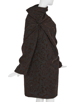 A Comme des Gar&ccedil;ons flocked wool dress, 'Flowering Clothes' collection, Autumn-Winter 1996-97 - 4